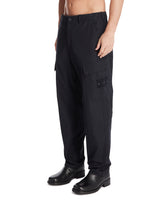 Blue Cotton Utility Pants | PDP | Antonia