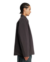 Gray Stellina Overshirt with Padding | PDP | Antonia