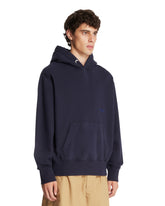 Blue Cotton Hoodie | PDP | Antonia