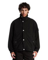 Black High-Collar Jacket | PDP | Antonia