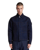 Blue Denim Jacket - Stone Island men | PLP | Antonia