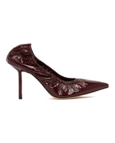 Burgundy Rhodes 90 Pumps | PDP | Antonia