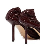 Burgundy Rhodes 90 Pumps | PDP | Antonia