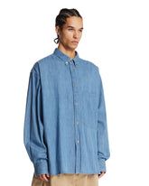 Blue Cotton Shirt | PDP | Antonia