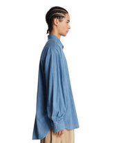 Blue Cotton Shirt | PDP | Antonia