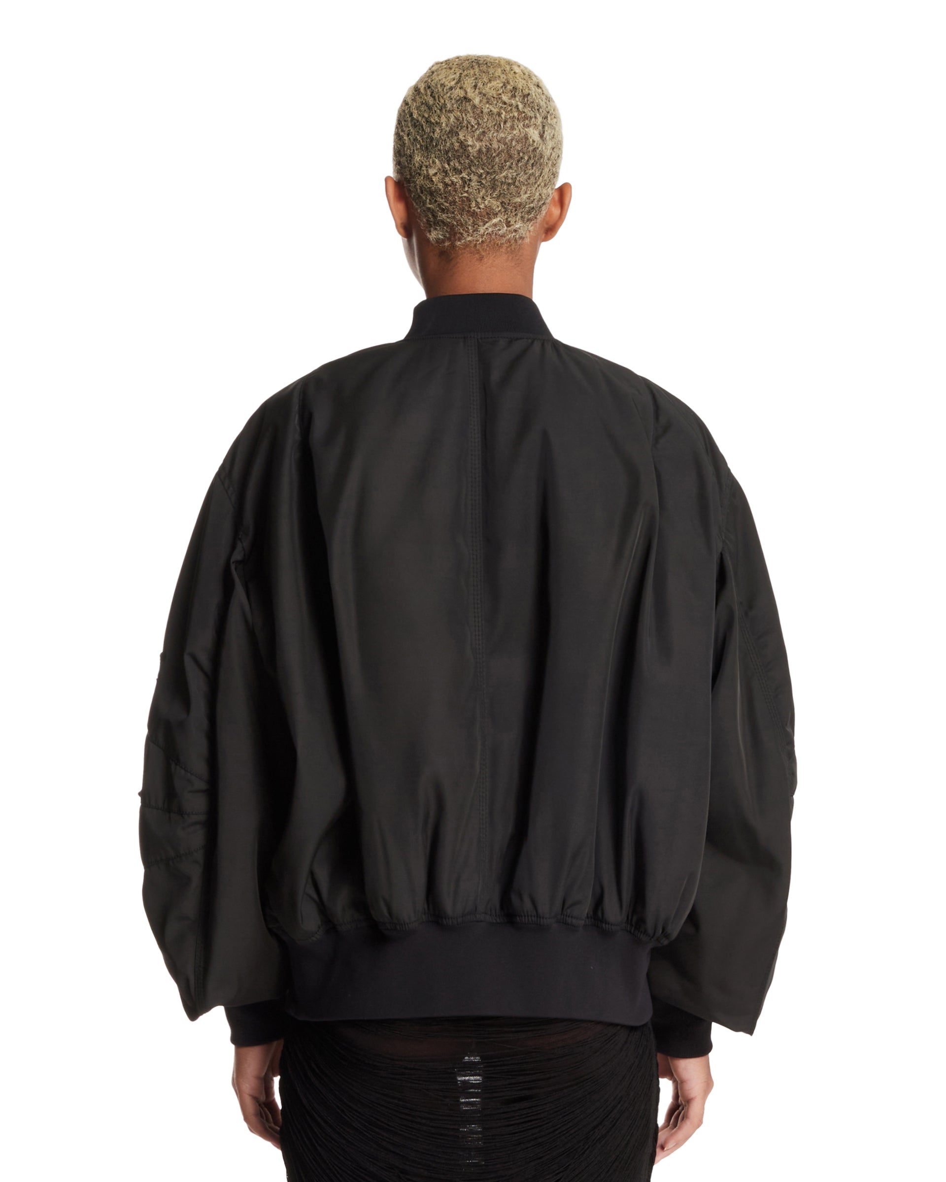 Black Anja Bomber Jacket | THE ATTICO - Antonia