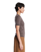 Beige Linnea Cashmere Top | PDP | Antonia