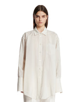 White Panelled Shirt - Women's shirts | PLP | Antonia