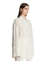 White Panelled Shirt | PDP | Antonia