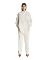 White Panelled Shirt - Women's shirts | PLP | Antonia