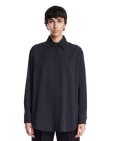 Blue Penrose Silk Shirt - Women's shirts | PLP | Antonia