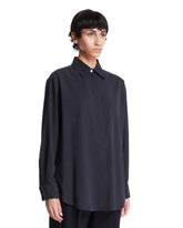 Blue Penrose Silk Shirt | PDP | Antonia