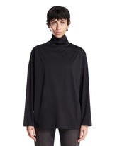 Top In Seta E Cotone Nero | PDP | Antonia