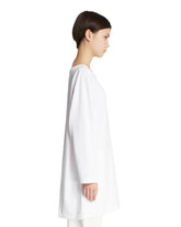 White Cotton Oversized T-Shirt | PDP | Antonia