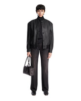 Black Leather Jacket - the row women | PLP | Antonia