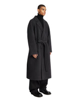 Gray Wool Coat | PDP | Antonia