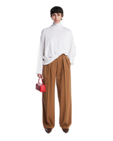 Brown Igor Trousers - the row women | PLP | Antonia