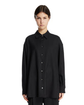 Black Virgin Wool Luka Shirt. - THE ROW | PLP | Antonia