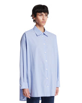 Blue Luka Light Cotton Shirt | PDP | Antonia