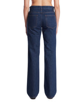 Blue Carlyl Cotton Jeans | PDP | Antonia