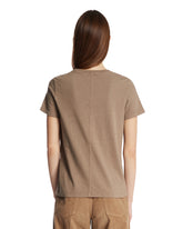 T-shirt Wesler in Cotone Beige | PDP | Antonia