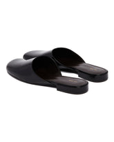 Black Penelope Leather Mules | PDP | Antonia