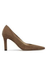 Beige Suede Pumps - the row women | PLP | Antonia