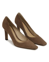 Beige Suede Pumps - the row women | PLP | Antonia