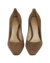 Beige Suede Pumps | PDP | Antonia