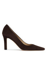 Brown Carla 80 Suede Pumps - Women's shoes | PLP | Antonia