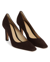Brown Carla 80 Suede Pumps - Women's shoes | PLP | Antonia
