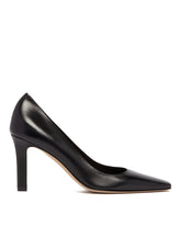 Black Leather Pumps | PDP | Antonia
