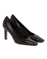 Black Leather Pumps | PDP | Antonia