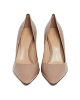 Beige Liisa Pump Two Heel | PDP | Antonia