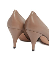 Beige Liisa Pump Two Heel | PDP | Antonia