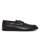 Black Leather Loafers | PDP | Antonia