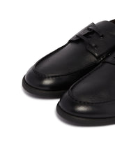 Black Leather Loafers | PDP | Antonia