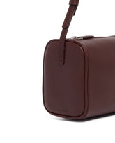 Burgundy 90s Leather Bag | PDP | Antonia