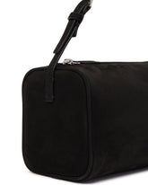 Black 90s Suede Bag - the row women | PLP | Antonia