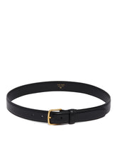Black Classic Leather Belt - Women's belts | PLP | Antonia