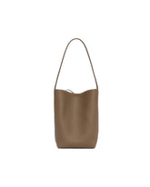 Beige Medium N/S Park Tote Bag | PDP | Antonia