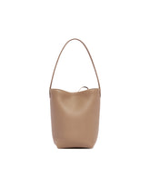 Beige Small N/S Park Tote Bag | PDP | Antonia
