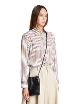 Black Bruce Leather Phone Holder - New arrivals women's bags | PLP | Antonia