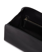 Black Peggy Leather Clutch - Women's pouches | PLP | Antonia