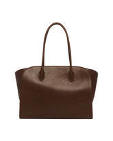 Brown Marlo 14 Leather Bag | PDP | Antonia