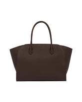 Dark Brown Marlo 12 Leather Bag | PDP | Antonia