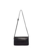 Black Rene Leather Shoulder Bag - Women's bags | PLP | Antonia