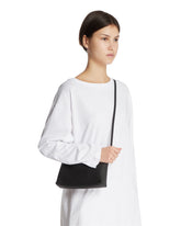 Black Rene Leather Shoulder Bag - Women's bags | PLP | Antonia