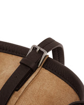 Borsa A Tracolla In Pelle Marrone Scuro | PDP | Antonia