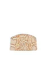 Snake-Print Leather Clutch - New arrivals women's bags | PLP | Antonia